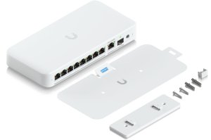 Ubiquiti UniFi Flex 2.5G PoE Zarządzany L2 2.5G Ethernet (100/1000/2500) Obsługa PoE Montaż na biurku/ścianie Biały 7