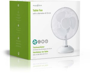 Wentylator Nedis Wentylator biurkowy Nedis 22W biały 5