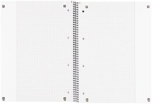 Oxford Collegeblock A4+220x295mm 80 Bl. Kariert Rand weiß R 7