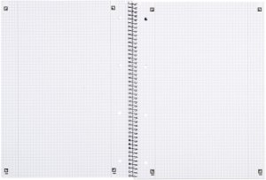 Oxford Collegeblock A4+220x295mm 80 Bl. W kratkę krawędź L+P 5