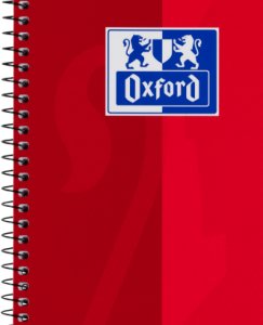 Oxford Collegeblock A4+220x295mm 80 Bl. W kratkę krawędź L+P 10