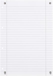 Oxford Collegeblock A4+220x295mm 80 Bl. W linię Margines L+P 11