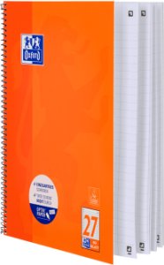 Oxford Collegeblock A4+220x295mm 80 Bl. W linię Margines L+P 6