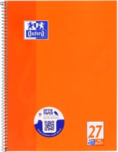 Oxford Collegeblock A4+220x295mm 80 Bl. W linię Margines L+P 7