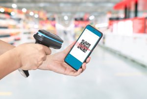 MANHATTAN 2D LED Funk-Barcodescanner 450mm IP52 7