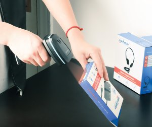 MANHATTAN 2D LED Funk-Barcodescanner 450mm IP52 8