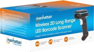 MANHATTAN 2D LED Funk-Barcodescanner 450mm IP52 10
