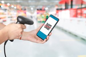 MANHATTAN 2D LED Barcodescanner 320mm 1,4m USB-Kabel schwarz 5