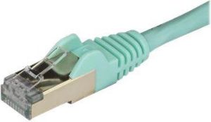StarTech Patchcord CAT6A, STP, 2m, błękitny (6ASPAT2MAQ) 2