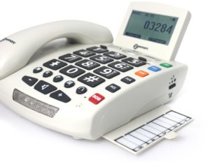 Telefon stacjonarny Geemarc Telefon alarmowy z komunikatem głosowym 4