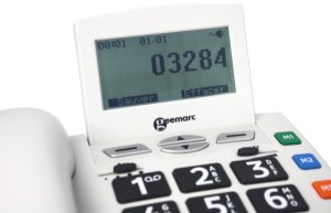 Telefon stacjonarny Geemarc Telefon alarmowy z komunikatem głosowym 6