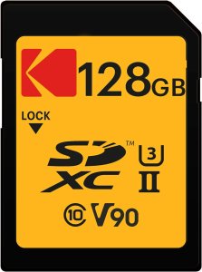 Kodak SD 128GB UHS-II U3 V90 Ultra Pro 1