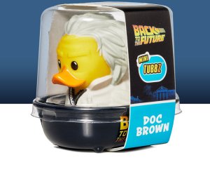 Figurka Numskull TUBBZ Kaczka kolekcjonerska - MINI Back to the Future Doc Brown 5cm 2
