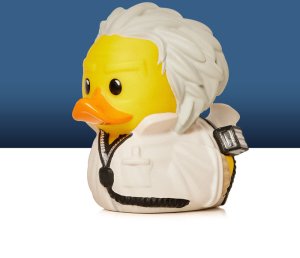 Figurka Numskull TUBBZ Kaczka kolekcjonerska - MINI Back to the Future Doc Brown 5cm 4