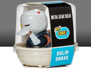 Figurka TUBBZ Kaczka kolekcjonerska - MINI Metal Gear Szary lis 5cm 2