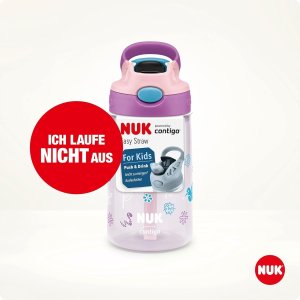 NUK Butelka Contigo Easy Straw Cup 420ml różowy 2