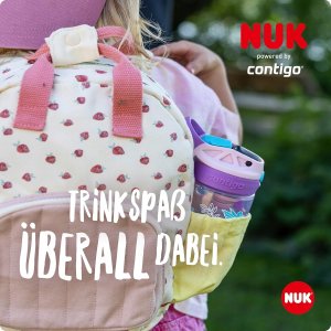 NUK Butelka Contigo Easy Straw Cup 420ml różowy 3