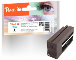 Peach Patrone HP Nr.953 black mit OEM Chip remanufactured 1