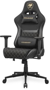COUGAR Gaming-Stuhl Armor One V2 Gold F, PVC/Stoff, Schwarz 2