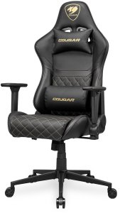 Fotel Cougar COUGAR Gaming-Stuhl Armor One V2 Gold, Schwarz 3