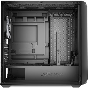Sharkoon Gehäuse MK2  RGB     Micro-ATX       1xGlas   schwa 5