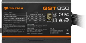COUGAR Netzteil GST 850W ATX3.1 / 80 Plus Gold 6