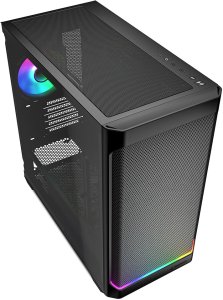 Sharkoon Gehäuse MK4W RGB     Micro-ATX       1xGlas   schwa 3
