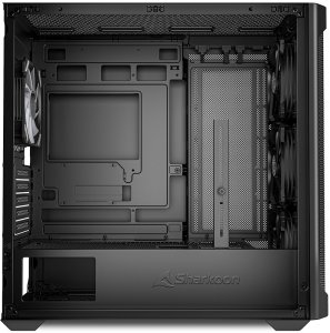 Sharkoon Gehäuse MK4W RGB     Micro-ATX       1xGlas   schwa 5