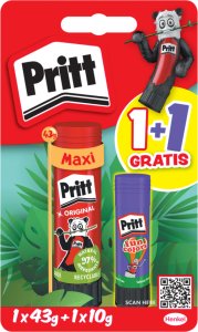 Pritt Klebestift 2+1 43g BTS 2025 Tierisch wild retail 1