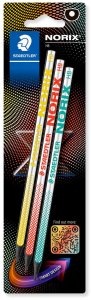 STAEDTLER Buntstifte NORIX HB x3 BK 100% PEFC retail 1