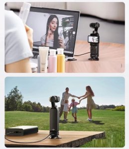 Podstawka Stojak 1/4"" Ładowarka Adapter Usb-c Type-c Do Dji Osmo Pocket 3 / Pk-11 5