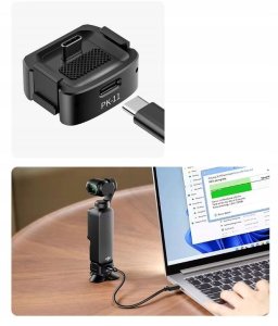 Podstawka Stojak 1/4"" Ładowarka Adapter Usb-c Type-c Do Dji Osmo Pocket 3 / Pk-11 6