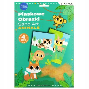 PIASKOWE OBRAZKI ANIMAL STK KOP 12/24 1