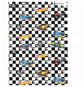 TECZKA Z GUMKA PAP A4 HOT WHEELS STK FOL10/100 1