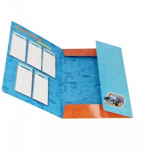 Starpak TECZKA Z GUMKA PAP A4 HOT WHEELS STK FOL10/100 4