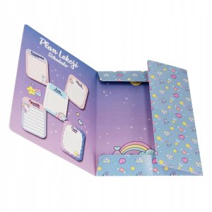 TECZKA Z GUMKA PAP A4 UNICORN STK FOL10/100 5