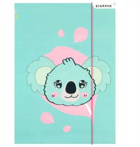 Starpak TECZKA Z GUMKA PAP A4 KOALA STK FOL10/100 3