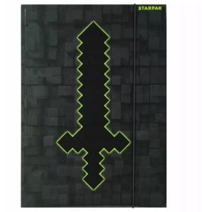 TECZKA Z GUMKA PAP A4 PIXEL GAME STK FOL10/100 1