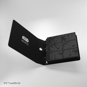 Gamegenic: Star Wars Unlimited Card Game - Premium Cardport XL - Slipcase Ring Binder 24-Pocket - Black 7