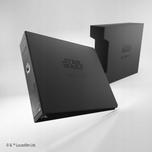 Gamegenic: Star Wars Unlimited Card Game - Premium Cardport XL - Slipcase Ring Binder 24-Pocket - Black 9