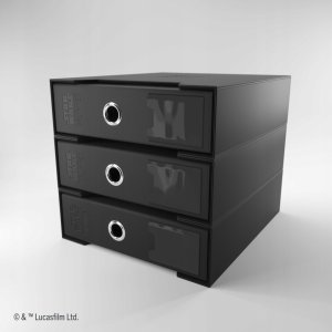 Gamegenic: Star Wars Unlimited Card Game - Premium Cardport XL - Slipcase Ring Binder 24-Pocket - Black 10