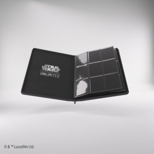 Gamegenic: Star Wars Unlimited Card Game - Zip-Up Album 18-Pocket - Black 6