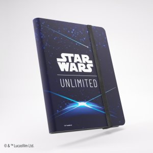 Gamegenic: Star Wars Unlimited Card Game - 18-Pocket Album - Card Back Blue 1