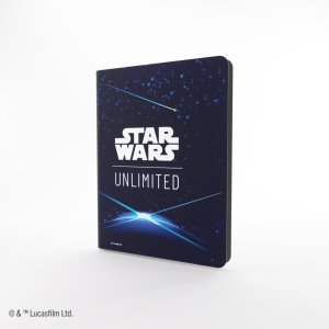 Gamegenic: Star Wars Unlimited Card Game - 18-Pocket Album - Card Back Blue 2
