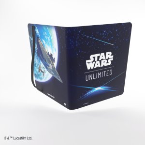 Gamegenic: Star Wars Unlimited Card Game - 18-Pocket Album - Card Back Blue 4
