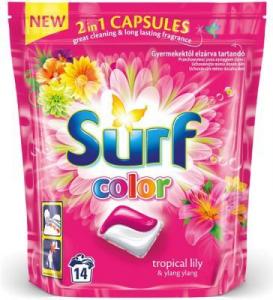 Surf Kapsułki do prania do koloru Tropical Lily&Ylang 14szt. 1