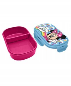 Pudełko śniadaniowe + sztućce, 21x14x6cm Minnie Mouse MN30016 Kids Euroswan 3