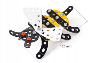 Klocki metalowe Merkur - Owad - Pszczoła, 55 el. 8203 MERKUR 4