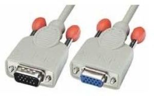 Kabel Lindy D-Sub (VGA) - D-Sub (VGA) 5m szary (31542) 1