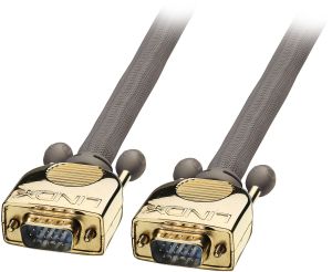Kabel Lindy D-Sub (VGA) - D-Sub (VGA) 2m złoty (37820) 1